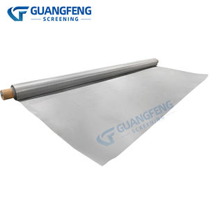 Filet à armure toile de maille d'aquaculture de fil d'acier inoxydable de qualité marine 316 pour la cage de ferme de poissons d'eau salée coupe personnalisée pour des filtres - Product Image 2