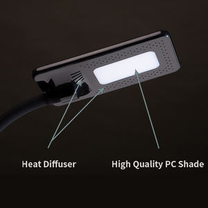 Lampe de Table d'<span class=keywords><strong>architecte</strong></span>, mise à niveau, bras pivotant, pince de bureau, lampe de bureau à Led, bras pivotant, col de cygne Flexible - Product Image 3