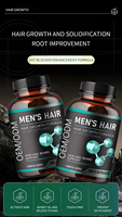 Capsules de croissance capillaire pour hommes à marque privée personnalisée – Complément naturel pour l'épaississement et la force des cheveux, bloqueur de DHT