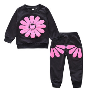 Conjunto de Ropa Infantil de Moda 2022, Modelo para Niña Pequeña, 2 Piezas, Chaqueta y Pantalones Largos - Product Image 3