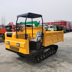 Volquete de orugas de 5 toneladas de alta eficiencia, el más vendido, potente camión volquete de ingeniería para transporte y manipulación de materiales en construcción - Product Image 1