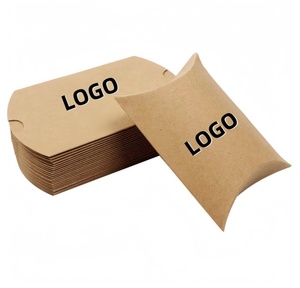 Scatole Pieghevoli in Carta Kraft a Forma di Cuscino per Caramelle, Personalizzabili con Logo e Dimensioni, Materiali Riciclati, Laminazione Opaca, per Candele - Product Image 2