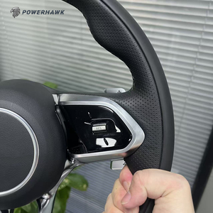 Volante de Cuero Perforado de Alta Calidad Directo de <span class=keywords><strong>F</strong></span>ábrica para Jaguar XE XEL XFL XF XJ <span class=keywords><strong>F</strong></span> Type <span class=keywords><strong>F</strong></span> <span class=keywords><strong>Pace</strong></span> E <span class=keywords><strong>Pace</strong></span>, Accesorios para Automóviles - Product Image 5