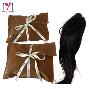 MUYANG <b>CUSTOMIZE</b> velvet envelop bag With Logo Print Luxury Gift Packaging For Cosmetics Perfumes <b>Lipsticks</b> Eye Creams - Product Image 4