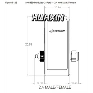 Módulo de Calibración Electrónica (ECal) Keysight N4690D, 18 GHz, Tipo N, 50 Ohm, 2 Puertos - Product Image 4