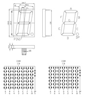 Digitale Beschilderung und Displays 5 Zoll LED Einzelne Ziffer Große 7-Segment-LED-Anzeige