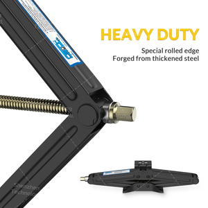 2 gói 6600lbs RV ổn định san lấp mặt bằng Scissor jack cắm chính xác san lấp mặt bằng chức năng đáng tin cậy chất lượng vật liệu thép - Product Image 2