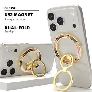 Unique Custom 360 Degree Adjustable Foldable Rotatable Flexible Portable Metal Waterproof Magnetic Cell Mobile <b>Phone</b> Holders - Product Image 5