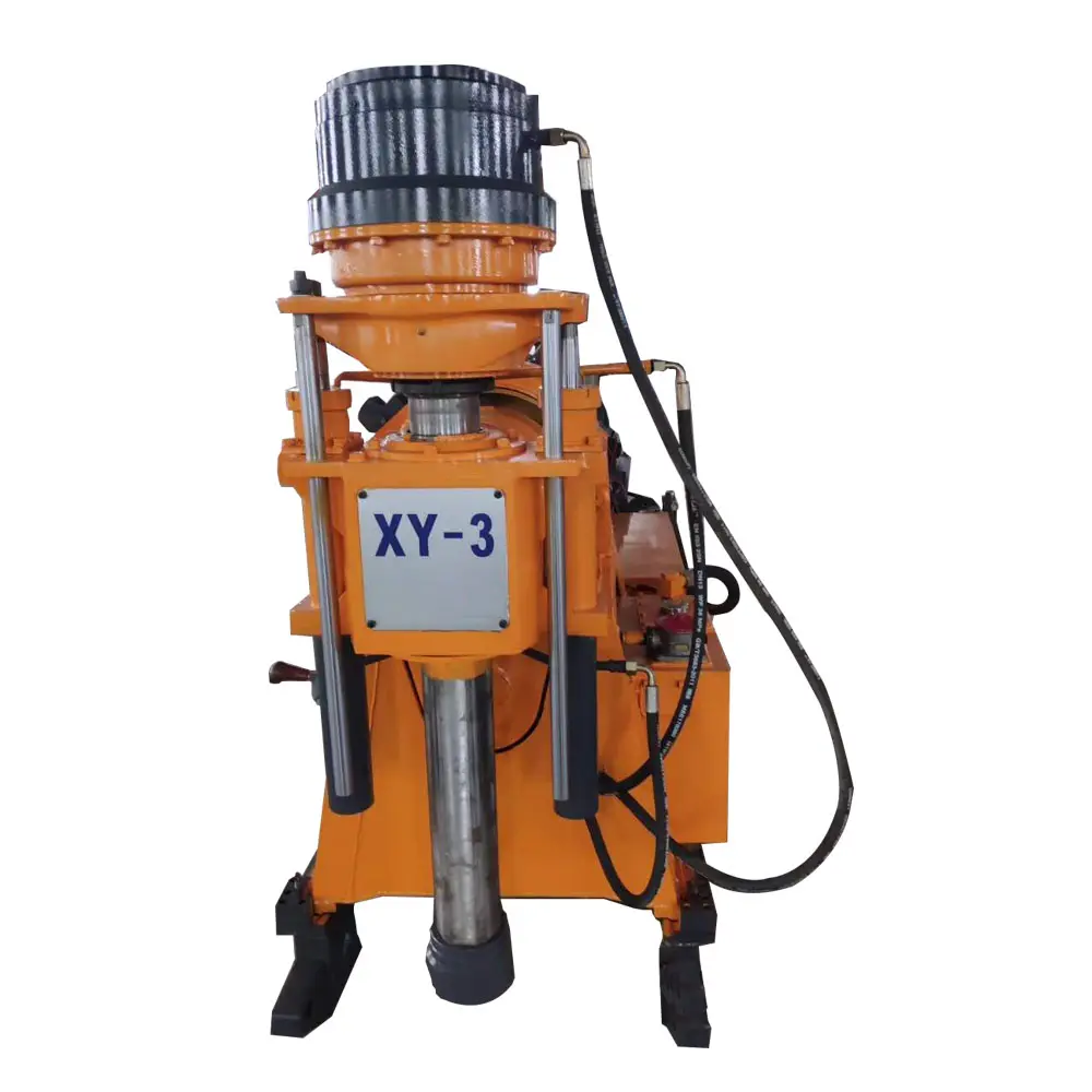 XY-2 yüz metre XY-1 karot sondaj takımı XY-100 çekirdek coring Xy-3 kuyu sondaj donanımı dizel keşif sondaj makinesi