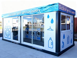 Lavadora de <span class=keywords><strong>Ropa</strong></span> Totalmente Automática de Carga Frontal de 15 kg, Mini Lavadora Pequeña con Secadora - Product Image 1