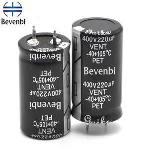 Bevenbi-condensador electrolítico, 1200uf, 450v, 10000 microfarad, 250 voltios, 105C