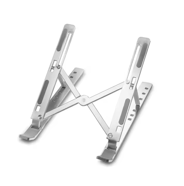 Laptop Stands 7-Levels Adjustable Laptop Stand Aluminium Adjustable Riser Laptop Holder for Desk Compatible With 9"-15.6"