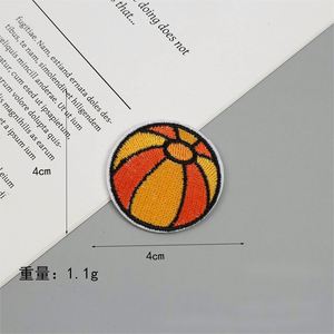 Nouvel autocollant brodé style estival thème plage, motif tongs et bouée de natation, pour la décoration de vêtements et de chapeaux - Product Image 3