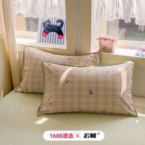1688 X 100% Cotton Summer <b>Quilt</b> Set 4-Piece Cooling Thin Air Conditioning <b>Quilt</b> Reactive Dyeing Jiangsu Origin - Product Image 5