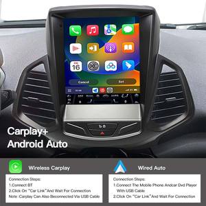 STWEI Android 14 pour Ford EcoSport 2013 - 2018 Autoradio Lecteur multimédia vidéo Navigation GPS WIF CarPlay sans fil DVD - Product Image 6