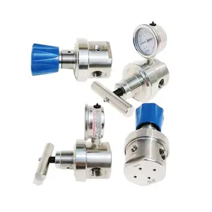 Low-pressure Large-flow Large-diameter Diaphragm Stainless Steel Pressure Regulator Is Sensitive To Pressure