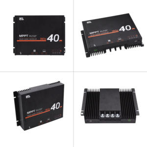 Régulateur de charge solaire MPPT 12V 24V 40A pour <span class=keywords><strong>camping</strong></span>-<span class=keywords><strong>car</strong></span>, bateau, panneau solaire - Product Image 2