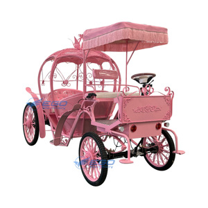 XCXCEGO 2025 Carruaje Eléctrico de Alta Calidad con Diseño de Calabaza, Color Blanco/Morado, Origen China, Transporte - Product Image 1