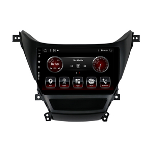 Suministro de fábrica, <span class=keywords><strong>Radio</strong></span> de coche <span class=keywords><strong>2</strong></span> <span class=keywords><strong>Din</strong></span> integrada en 9 ", imagen de marcha atrás, sistema Android 11, reproductor de DVD para coche para Hyundai Elantra - Product Image 1