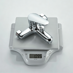 Ensemble de robinetterie de douche pluie 3 voies en laiton, mitigeur mural eau froide et chaude avec douchette à main pour salle de bain, <span class=keywords><strong>baignoire</strong></span>, usage domestique et hôtelier - Product Image 6