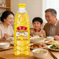 Huile d'arachide raffinée de qualité supérieure Luhua OEM/ODM HACCP ISO, huile d'arachide 100% naturelle, huile d'arachide non-OGM pour la cuisson