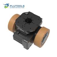 Roue motrice différentielle double Plutools 280 mm, 3000 W, capacité de charge 5500 kg pour pièces d'équipement de manutention