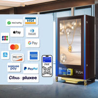 Kiosco Inteligente con Pantalla Táctil Integrada de 32 Pulgadas, Gestión Basada en la Nube con SDK, 4G LTE/Wi-Fi, Pago sin Efectivo con Código QR, Capacidad para 135