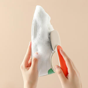 Brosse à chaussures à poils doux, filaments en nylon et plastique, outil de nettoyage doux pour chaussures, usage domestique, brosse à linge multifonctionnelle - Product Image 5