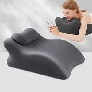 Couple Bedroom Pillow Concave Shape Ergonomic Support For Prone Sleeping <b>Bed</b> Pillows - Product Image 1