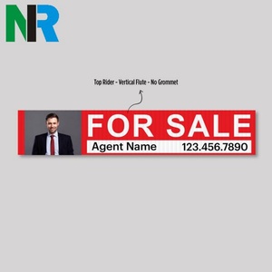 Custom Printed Waterproof Outdoor Yard Signs Corrugated PP <b>Plastic</b> <b>Sheets</b> in Various Shapes with Cutting Processing Service - Product Image 5