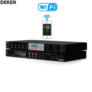DEKEN-Amplificador <span class=keywords><strong>de</strong></span> potencia <span class=keywords><strong>de</strong></span> <span class=keywords><strong>audio</strong></span> para hotel, sistema PA Bgm, mezclador amplificado, wifi, 150 W, nuevo, W - Product Image 2