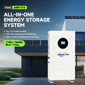 Système de batterie portable industriel sur roues à faible coût 314Ah CAN, niveau de sécurité domestique élevé, système solaire tout-en-un AMP13 Hig - Product Image 3