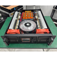 Amplificateurs de classe TD, 3000W X 2, utilisent des transformateurs en cuivre pur et peuvent supporter une charge de 2 ohms pendant des périodes prolongées.