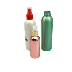OEM RTS白色空铝喷雾器瓶香水金属容器彩色铝喷雾泵香水喷雾瓶制造商/批发