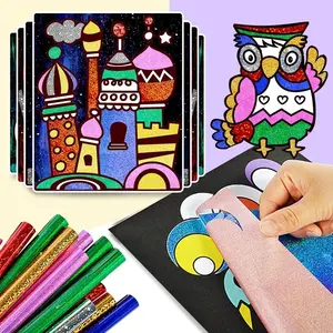 Artisanat de peinture de transfert magique Jouets de dessin éducatifs créatifs