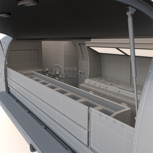 Kiosco de barbería de salón de concesión rápida para caravana de remolque OEM de comida callejera móvil personalizado a la venta - Product Image 6