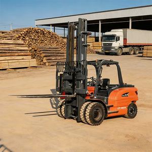 <span class=keywords><strong>Chariot</strong></span> élévateur à fourche assis à quatre roues de 8 tonnes pour usage intensif en usine – Équipement de levage et de manutention robuste - Product Image 4