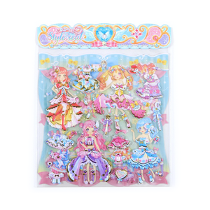 <span class=keywords><strong>Princesse</strong></span> dressup autocollant mousse réutilisable gonflé autocollants filles japonaises habiller distributeur autocollant - Product Image 1