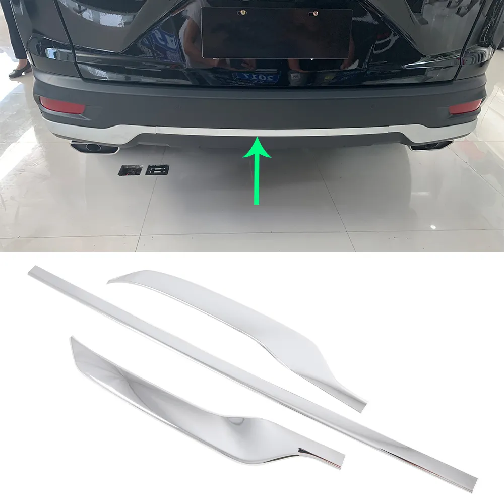 2020 Nieuwe Auto Model Auto Accessoires Abs Achterbumper Versieringen Bar Trim Cover Body Kits Voor Honda Crv 2021