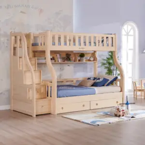 Sampo kingdom own brand bed + classic and hottest bunk bed+ down and up children double bed