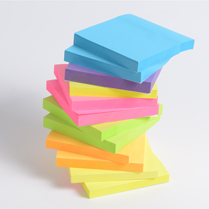 Bloc-<span class=keywords><strong>notes</strong></span> adhésifs de bureau, mini pochettes, facile à déchirer, couleur dégradée, taille personnalisée, vente en gros - Product Image 1