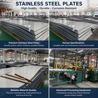 Grand stock de plaques en acier inoxydable 304, 1219x2438mm, 1000x2000mm, taille standard, vente en gros d'usine