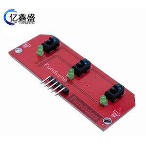 Capteur de suivi de ligne infrarouge Funduino V1.0 TCRT5000 à 3 canaux pour projets de robotique DIY - Product Image 3