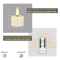 Lot de 12 bougies chauffe-plat LED sans flamme scintillantes avec station de charge, bougies LED rechargeables pour la décoration de la maison et des fêtes
