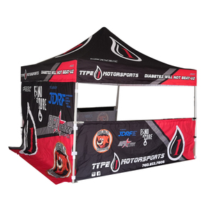 Tùy chỉnh 10x10 <span class=keywords><strong>10x20</strong></span> 20x20 thép khung nhôm Tán lều triển lãm thương mại Lều bật lên ngoài trời cho sự kiện quảng cáo Lều tán - Product Image 2