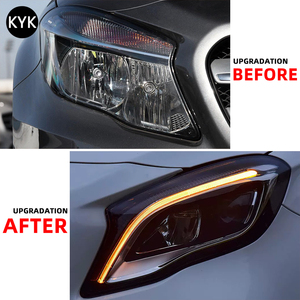 For Mercedes GLA X156 <strong>Halogen</strong> <strong>Lamp</strong> Head Lights Upgrade GLA <strong>Class</strong> 200 260 LED Headlight DRL Front Lights Assembly - Product Image 6