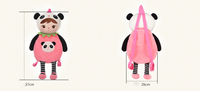Metoo sac à dos pour enfants animal koala panda sac à dos en peluche personnalisé