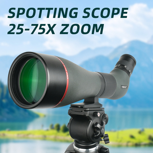 High Power Long <strong>Range</strong> Fog-Proof Spotting <strong>Scopes</strong> 25-75x100mm HD Professional Waterproof Adult Binoculars Multi-Coated Lenses for - Product Image 1