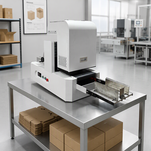 Stampante per Scatole Pizza Formato <span class=keywords><strong>A3</strong></span>, Macchina di Stampa Digitale a Getto d'Inchiostro Semi-Automatica HPA3 con Testina Larga Multicolore Tutto-in-Uno - Product Image 2