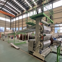 Ligne d'extrusion de profilés en PVC de qualité supérieure, largement utilisée, pour feuilles de marbre à haute brillance